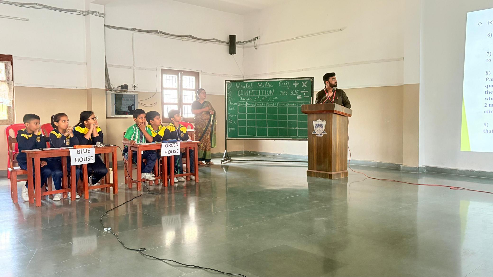 Mental Maths Quiz Competition 2025